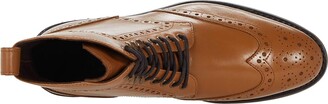 Anthony Veer Grant Wing Tip Boots (Walnut) Men's Boots