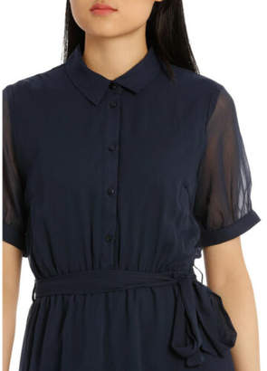 Vero Moda NEW Short Sleeve Maxi Dress KAA Navy