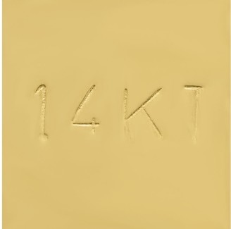 14K Gold 8" Beveled Curb Link Bracelet, 30.9g