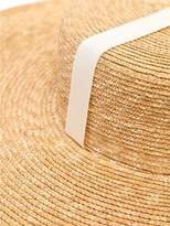 Thumbnail for your product : Il Gufo Straw Effect Wide Brim Hat