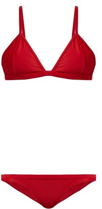Haight Taping Triangle Bikini - Red