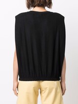 Thumbnail for your product : Thom Krom Structured-Shoulder Top