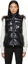 Thumbnail for your product : Moncler Black Down Balabio Vest