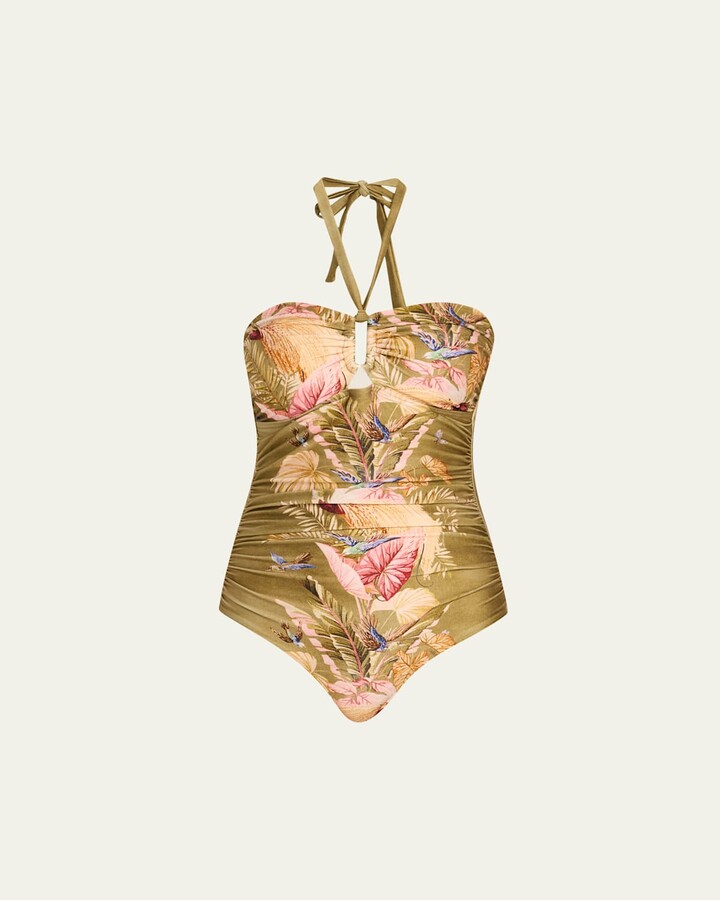 Zimmermann Ascension Wide Link One-Piece Swimsuit