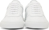 Thumbnail for your product : Common Projects White Leather Basketball Sneakers