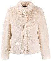 Thumbnail for your product : Lauren Ralph Lauren Faux-Fur Fitted Jacket