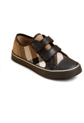 Burberry Toddler's & Kid's Check Low-Top Sneakers