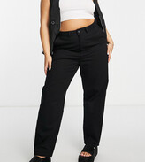Thumbnail for your product : Dr Denim Plus Bella mom jeans in black
