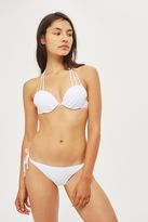 Thumbnail for your product : Topshop Tie-side bikini bottoms