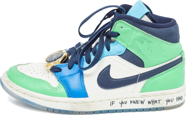 Nike Vintage Air Jordan X Melody Ehsani 1 Mid Fearless sneakers