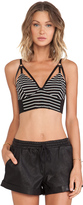 Thumbnail for your product : Evil Twin Fall in Line Bra Top