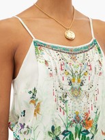 Thumbnail for your product : Camilla Daintree Darling Rainforest-print Playsuit - White Print