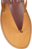 Thumbnail for your product : Valentino Studded textured-leather sandals