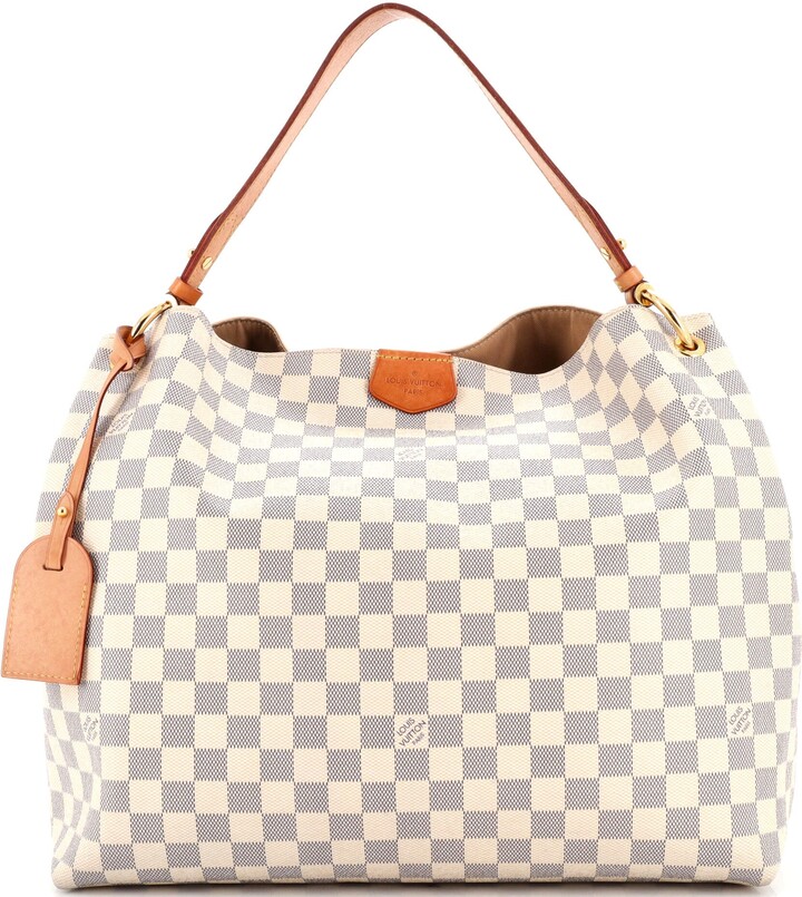 Louis Vuitton Graceful Handbag Damier mm White