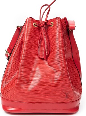 Louis Vuitton - Authenticated Adèle Purse - Leather Red Plain for Women, Good Condition