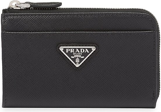 Prada skull and playing cards motif wallets and pouches.