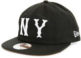 Thumbnail for your product : New Era Black wool Strapback Heritage New York