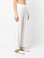Thumbnail for your product : Allude Wide-Leg Cashmere Trousers