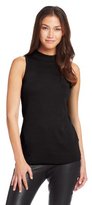 Thumbnail for your product : Three Dots Women's Mock Neck Tank with Seam Detail
