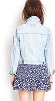 Thumbnail for your product : Forever 21 Distressed Denim Jacket