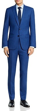 HUGO BOSS Huge/Genius Micro-Houndstooth Slim Fit Suit - ShopStyle