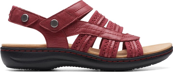 Clarks Women's Red Sandals | ShopStyle