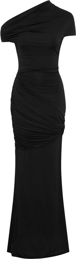 PARIS GEORGIA Pascal one-shoulder maxi dress