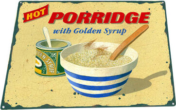 Trinx Hot Porridge On Metal Print