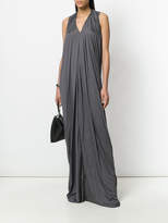 Thumbnail for your product : Rick Owens v-neck maxi dress