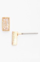 Thumbnail for your product : BP 'Dainty Rectangle' Cubic Zirconia Stud Earrings (Juniors)