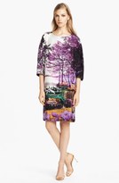 Thumbnail for your product : Mary Katrantzou Print Silk Shift Dress