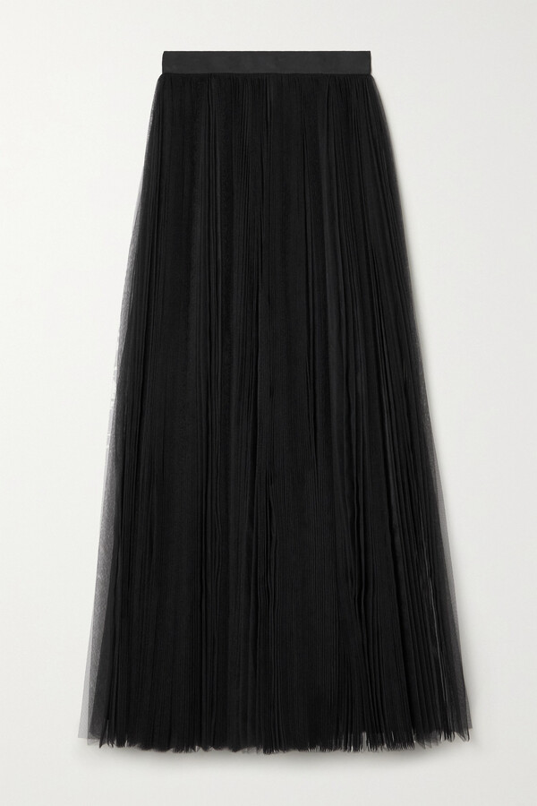 Long Tulle Maxi Skirt | Shop the world's largest collection of fashion |  ShopStyle