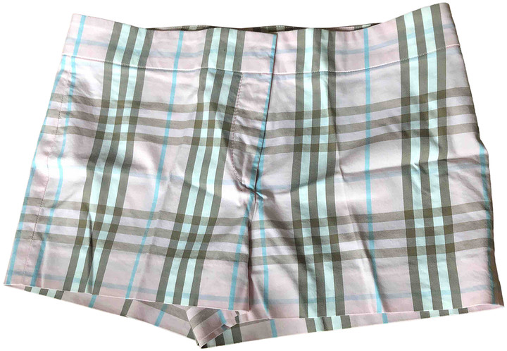 burberry shorts womens