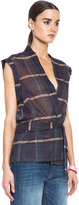 Thumbnail for your product : Etoile Isabel Marant Verina Cotton Top in Midnight