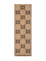 Thumbnail for your product : Gucci Children Interlocking G wool scarf