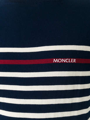 Moncler striped long sleeve jumper