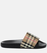 Thumbnail for your product : Burberry Vintage Check slides
