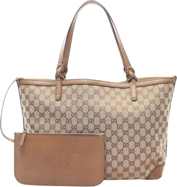 Gucci Vegan leather handbag ShopStyle Shoulder Bags