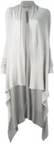 Thumbnail for your product : Rick Owens cashmere draped cardigan