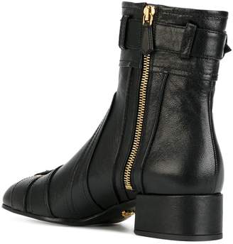 Prada buckled ankle boots