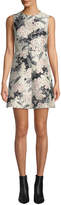 Thumbnail for your product : RED Valentino Floral Jacquard Sleeveless A-line Dress