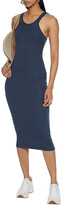 Thumbnail for your product : Enza Costa Ribbed Jersey Midi Dress