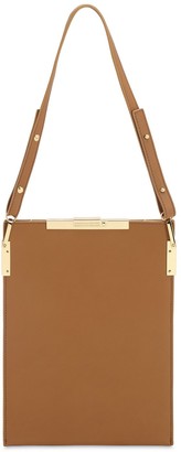 Rokh File B Leather Top Handle Bag