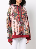 Thumbnail for your product : Etro Paisley-Print Long-Sleeve Hoodie