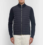 Thumbnail for your product : Tom Ford Ribbed Wool And Quilted Shell Down Jacket