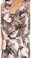Thumbnail for your product : Haute Hippie Racer Back Cowl Front Dress with Tie