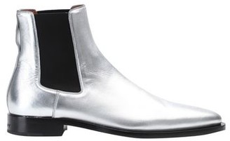 mens silver chelsea boots