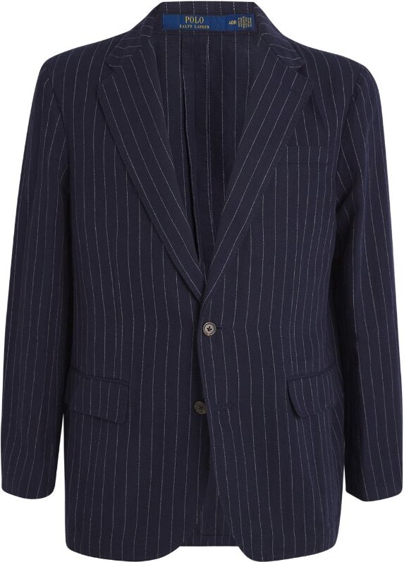 Doeskin Blazer Polo Ralph Blazer RALPH Lauren Iconic Doeskin Navy