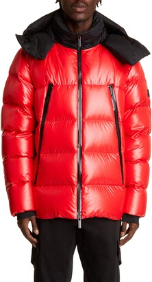 Moncler Red Men's Down & Puffer Coats | ShopStyle