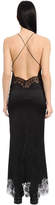 Thumbnail for your product : Ermanno Scervino Silk Satin Dress W/ Lace Inserts